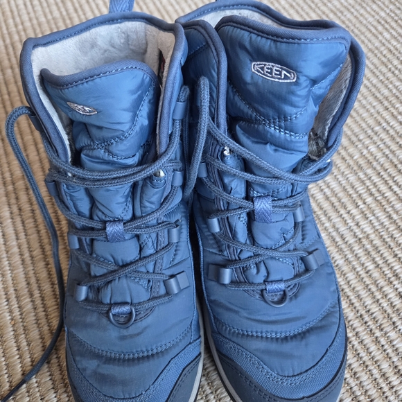 Keen Womens Blue Snow Boots - Picture 5 of 8
